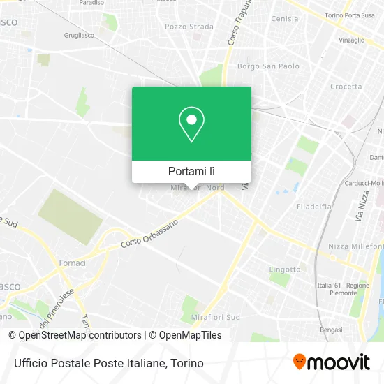 Mappa Ufficio Postale Poste Italiane