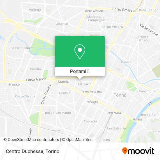 Mappa Centro Duchessa