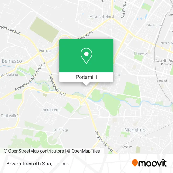 Mappa Bosch Rexroth Spa