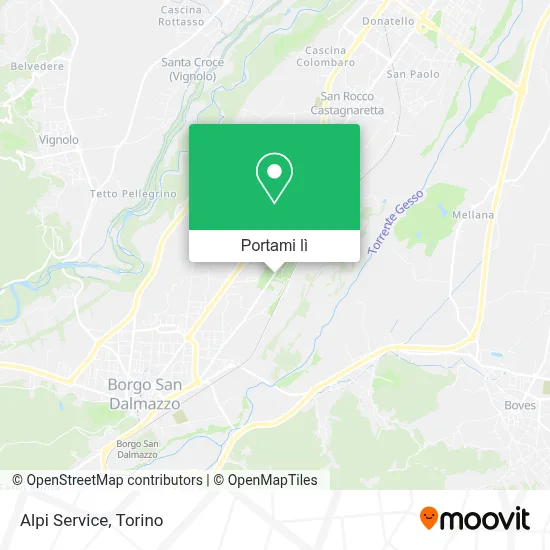 Mappa Alpi Service
