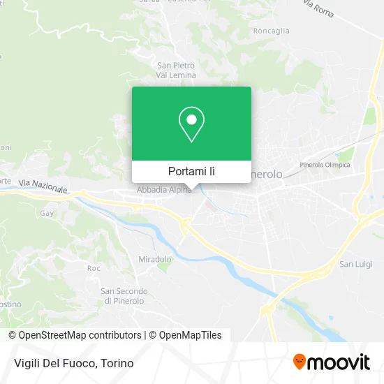 Mappa Vigili Del Fuoco