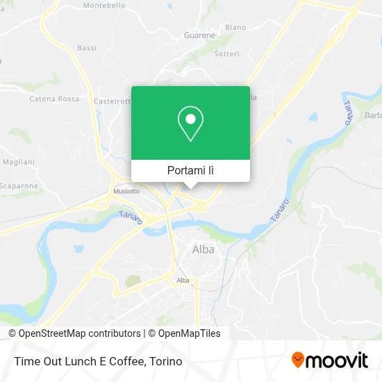 Mappa Time Out Lunch E Coffee