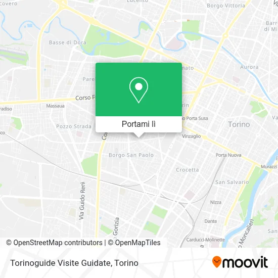 Mappa Torinoguide Visite Guidate