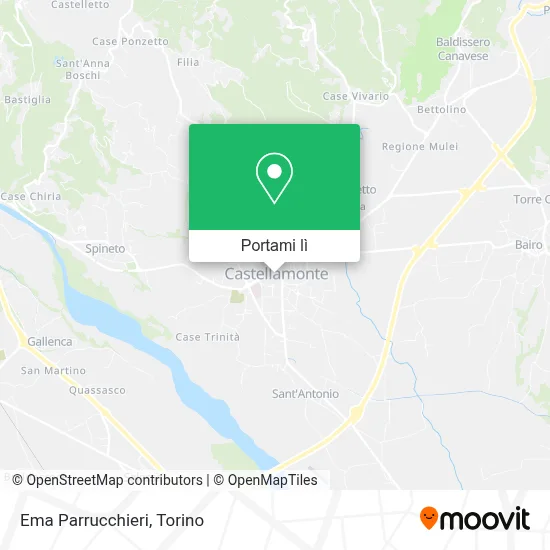 Mappa Ema Parrucchieri