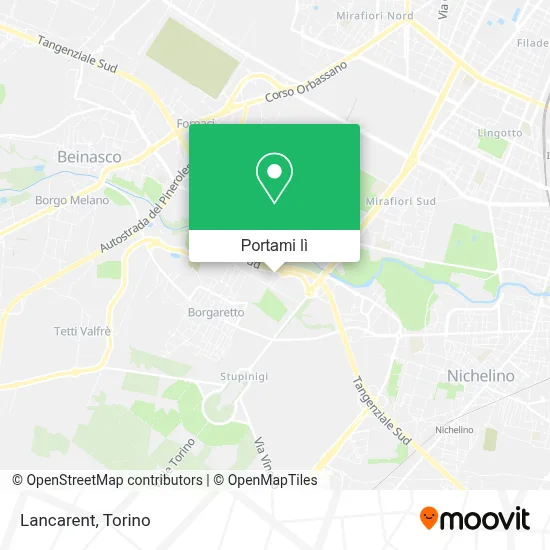 Mappa Lancarent