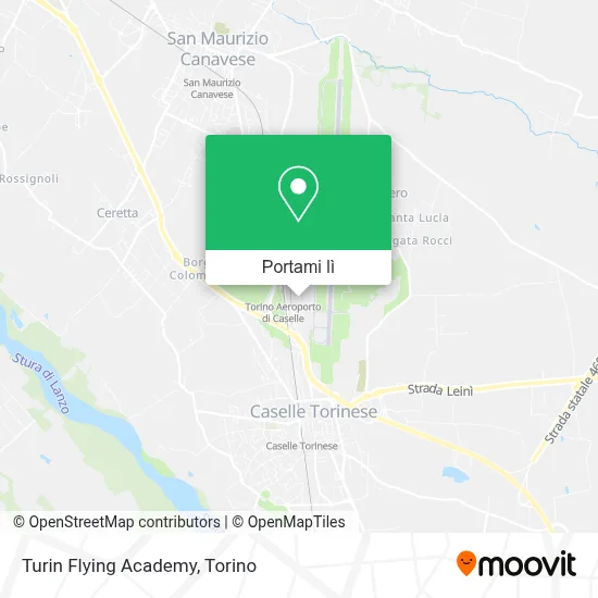 Mappa Turin Flying Academy