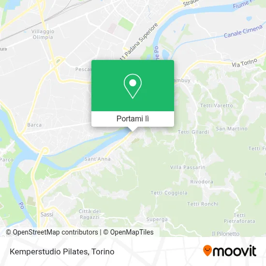 Mappa Kemperstudio Pilates