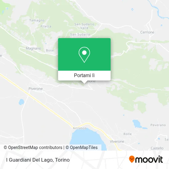 Mappa I Guardiani Del Lago