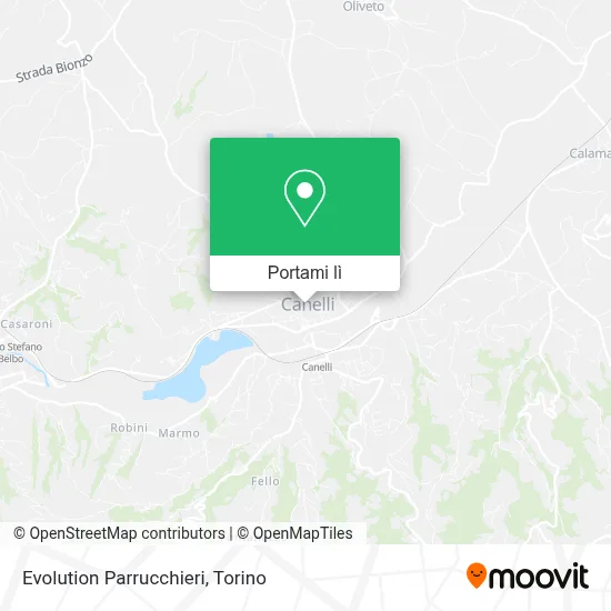 Mappa Evolution Parrucchieri
