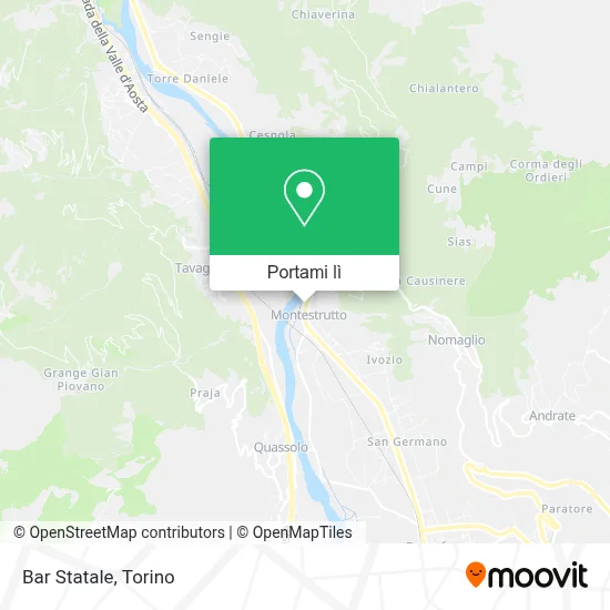 Mappa Bar Statale