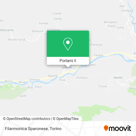 Mappa Filarmonica Sparonese