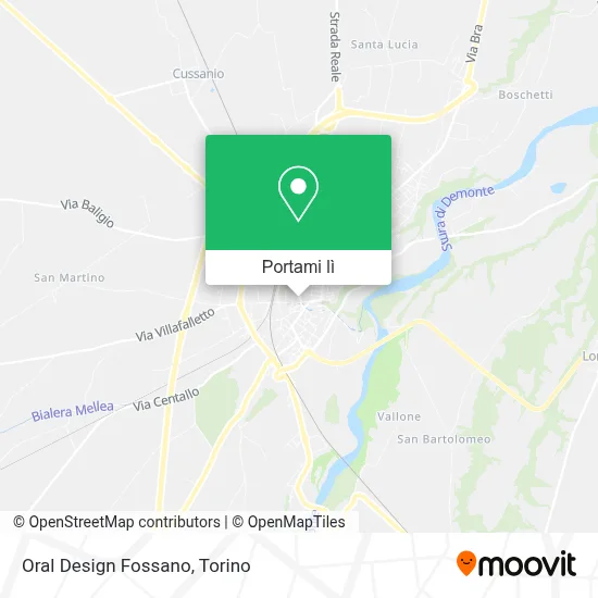 Mappa Oral Design Fossano
