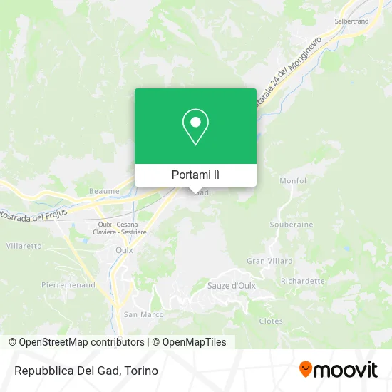 Mappa Repubblica Del Gad
