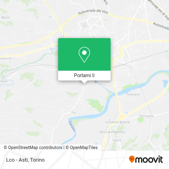 Mappa Lco - Asti