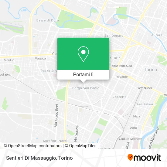 Mappa Sentieri Di Massaggio