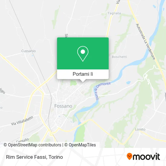 Mappa Rim Service Fassi
