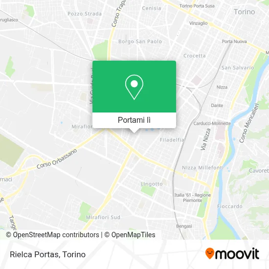 Mappa Rielca Portas