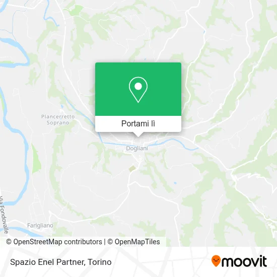 Mappa Spazio Enel Partner