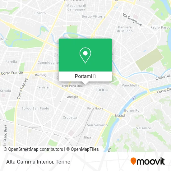 Mappa Alta Gamma Interior
