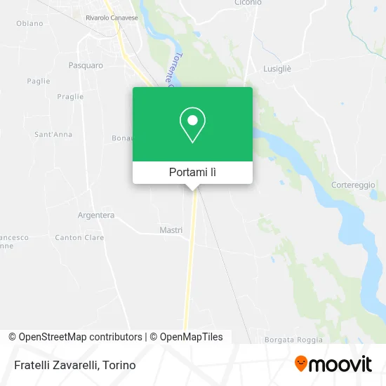 Mappa Fratelli Zavarelli