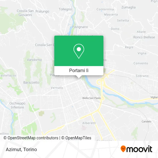 Mappa Azimut