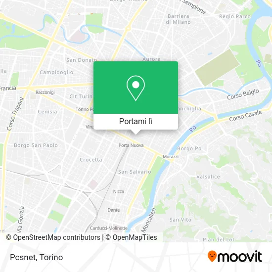 Mappa Pcsnet