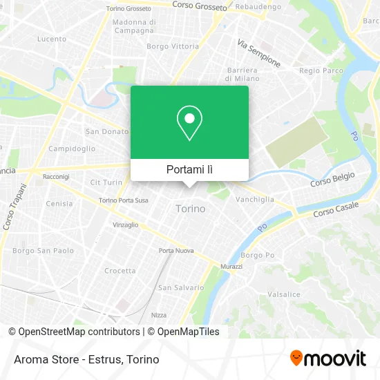 Mappa Aroma Store - Estrus