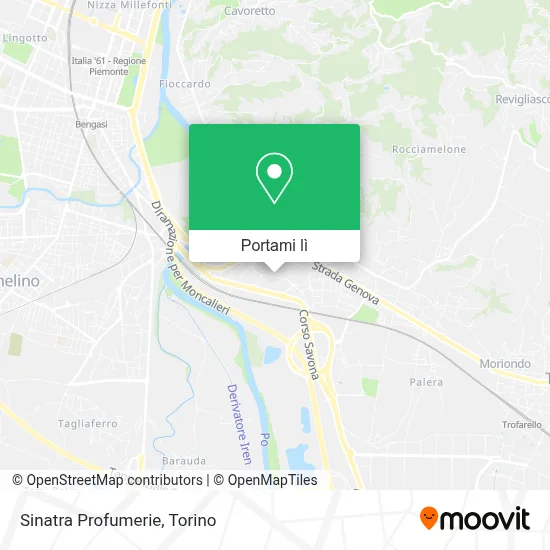 Mappa Sinatra Profumerie