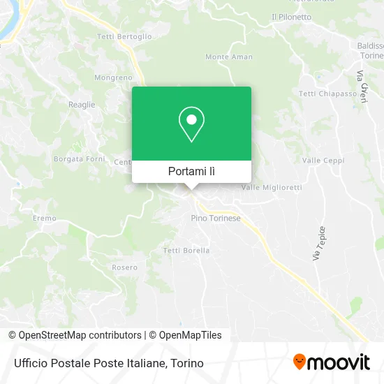 Mappa Ufficio Postale Poste Italiane