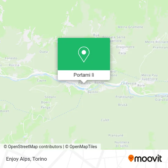 Mappa Enjoy Alps