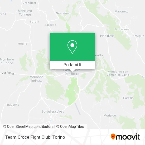Mappa Team Croce Fight Club