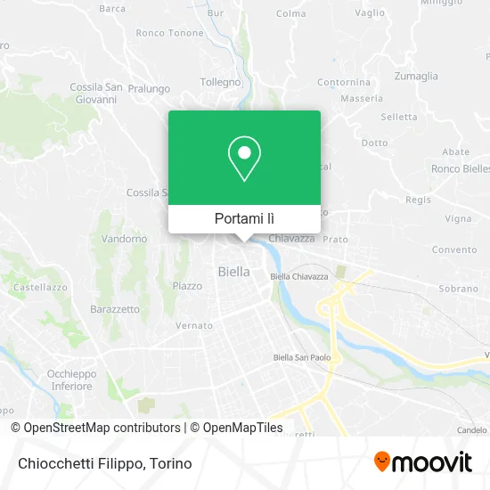 Mappa Chiocchetti Filippo