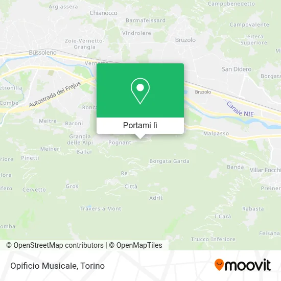 Mappa Opificio Musicale