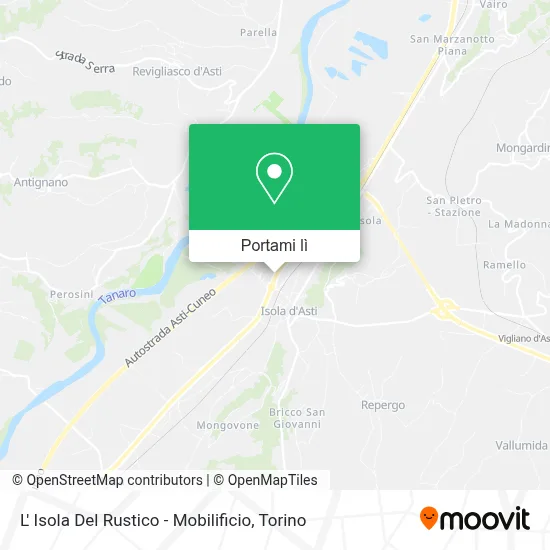 Mappa L' Isola Del Rustico - Mobilificio