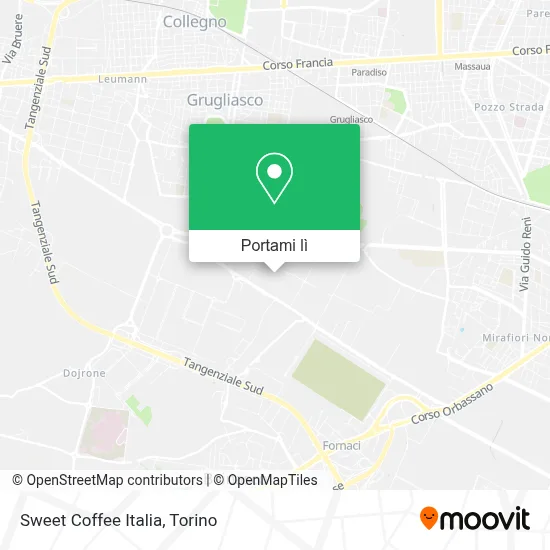 Mappa Sweet Coffee Italia