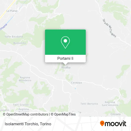 Mappa Isolamenti Torchio
