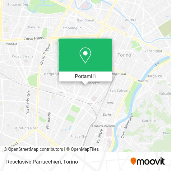 Mappa Resclusive Parrucchieri