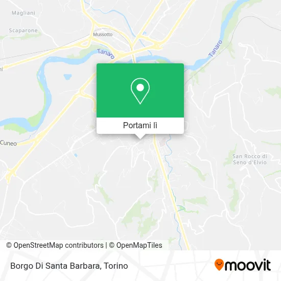 Mappa Borgo Di Santa Barbara