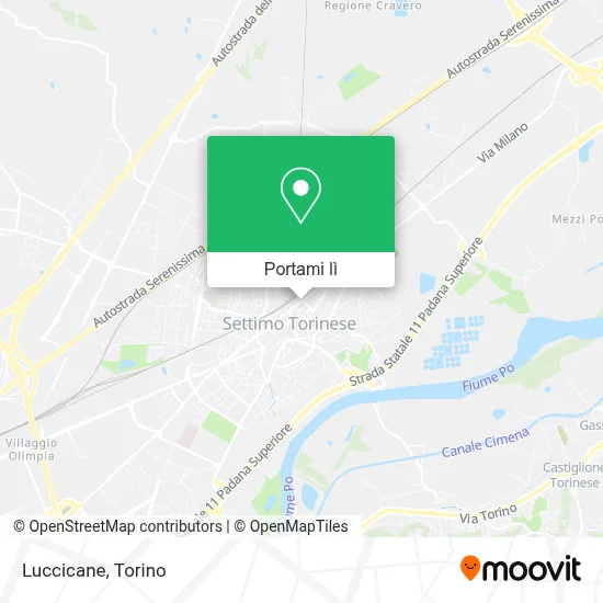 Mappa Luccicane
