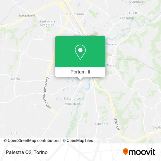 Mappa Palestra O2