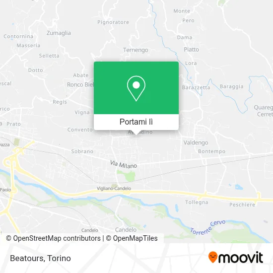 Mappa Beatours