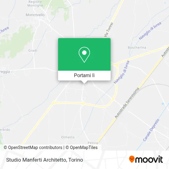 Mappa Studio Manferti Architetto