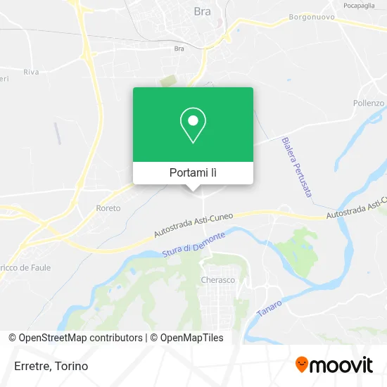 Mappa Erretre