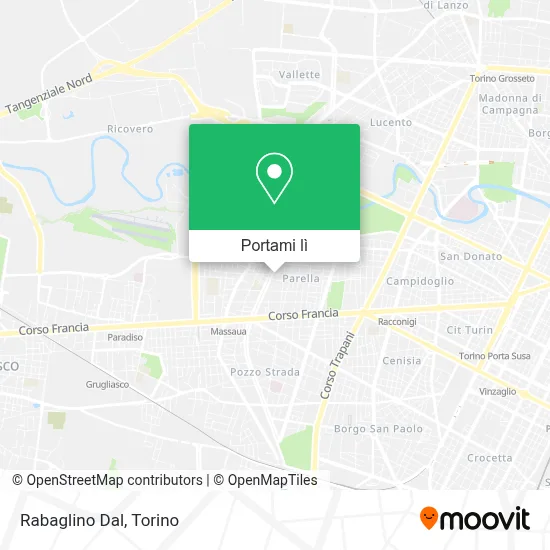 Mappa Rabaglino Dal
