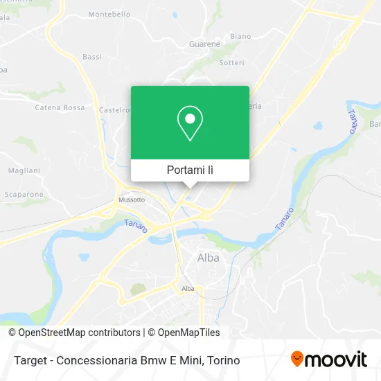 Mappa Target - Concessionaria Bmw E Mini