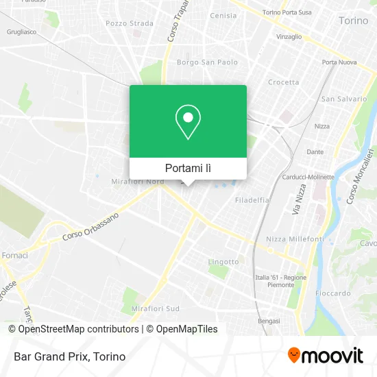 Mappa Bar Grand Prix