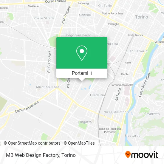 Mappa MB Web Design Factory