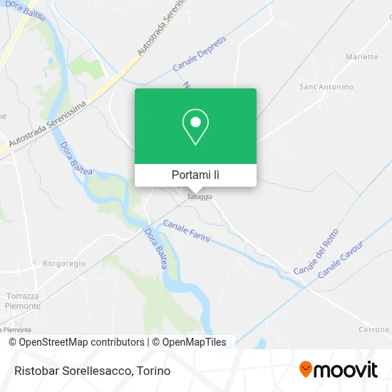 Mappa Ristobar Sorellesacco