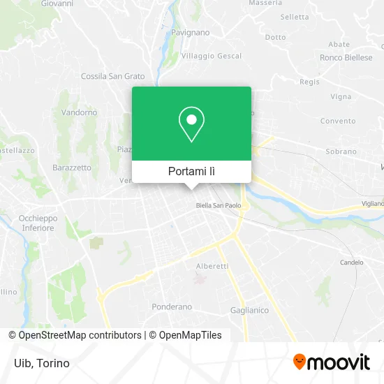 Mappa Uib