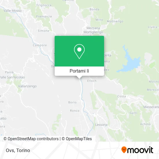 Mappa Ovs